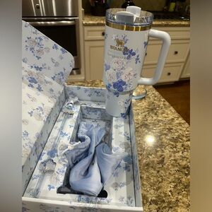 Love Shack Fancy x Stanley EverBlooming Rosettes 40 oz Quencher tumbler